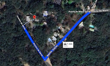 Quinta Campestre (NO EJIDAL) en VENTA ubicada en el camino a Cola de Caballo, en La Cieneguilla, Santiago, N.L.