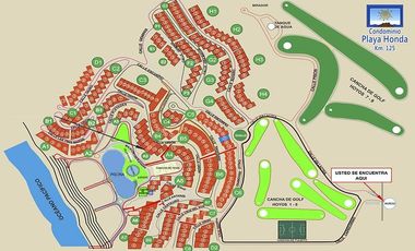 Vendo Terreno En Condominio La Honda, Cerro Azul, Km 124.5