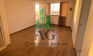 ALQUILO LINDO Y COMODO DEPARTAMENTO DE 85mt. EN URBANIZACION CERRADA Y SEGURALAS 24hr. SACHACA CERCA AL COLEGIO MAX UHLE CON 3 DORMITORIOS Y 3 BAÑOS