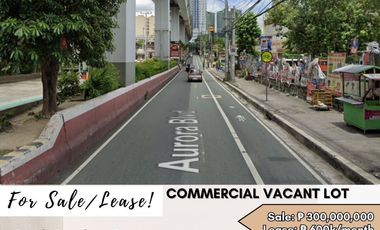 FOR SALE/LEASE Commercial Vacant Lot located at Brgy. Ermitaño, San Juan City