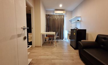 Condominium 24.39 sq.m. Plum Condo Central Station Phase 1, next to Central Westgate, Kanchanaphisek Road, Rattanathibet Road, Bang Yai, Nonthaburi