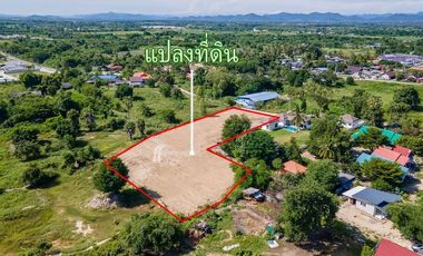 ขายที่ดินหัวหิน ใกล้สนามกอล์ฟแบ็คเม้าเท่น ขนาดที่ดินเริ่มต้น 81.4 ตรว ราคา 750,000 บาท