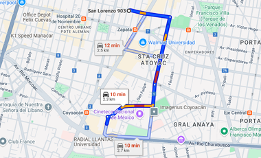 Departamento en Venta del Valle Benito Juárez CDMX