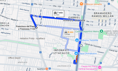 DEPARTAMENTO en Venta Los Picos Iztacalco CDMX