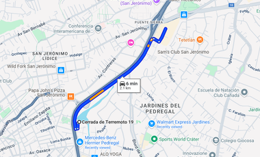 PENT HOUSE en Venta Jardines del Pedregal Alvaro Obregón CDMX