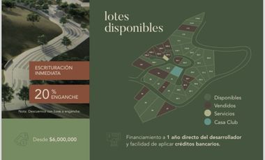 TERRENOS EN VENTA EN ADDELIA, LAS CAÑADAS