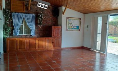 CASA CAMPESTRE EN RENTA CAJICA CANELON