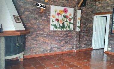 CASA CAMPESTRE EN RENTA CAJICA CANELON
