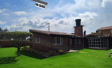 CASA CAMPESTRE EN RENTA CAJICA CANELON