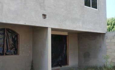 CASA EN OBRA NEGRA EN VENTA, CALLE AHACZIN, SAN ANDRES CUEXCONTITLAN, TOLUCA EDO. DE MEXICO