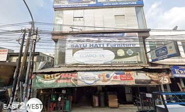 Disewakan Ruko Gandeng Jalan Dewi Sartika Ciputat Tangerang Lokasi Ramai Strategis Depan Pasar Ciputat
