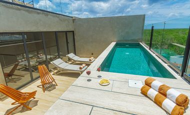 MODERNO APARTAMENTO A LA VENTA EN TULUM!!