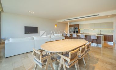 Departamento amueblado en renta, Punta del Mar, Puerto Cancún