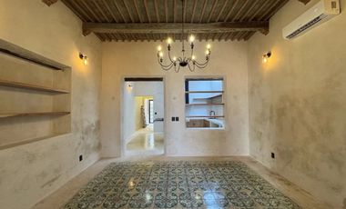 CASA COLONIAL REMODELADA EN CAMPECHE