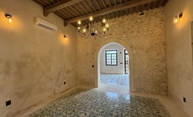 CASA COLONIAL REMODELADA EN CAMPECHE