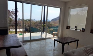 Departamento en renta en Tepoztlán Morelos, en Sto. Domingo Ocotitlan