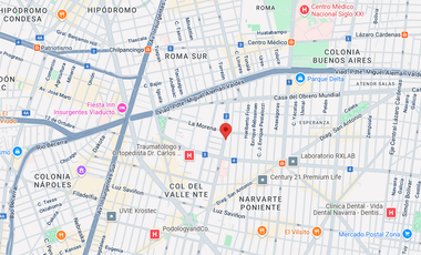 Departamento en Venta del Valle Norte Benito Juárez CDMX