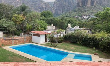 VENTA DE CASA EN PUEBLO MÁGICO TEPOZTLAN MORELOS