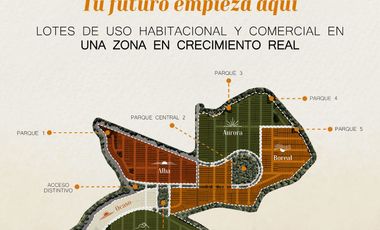 Venta de Terrenos de uso mixto en Tixkokob