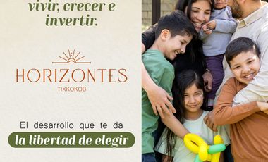 Venta de Terrenos de uso mixto en Tixkokob