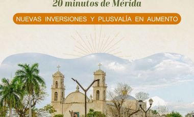 Venta de Terrenos de uso mixto en Tixkokob