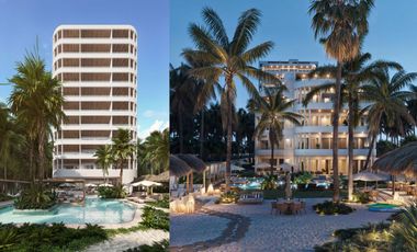 Villa con alberca privada, Club de playa, en venta, San Benito, Yucatán