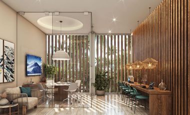 Villa con alberca privada, Club de playa, en venta, San Benito, Yucatán