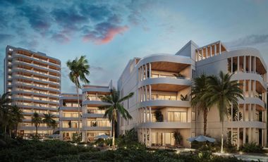 Villa con alberca privada, Club de playa, en venta, San Benito, Yucatán