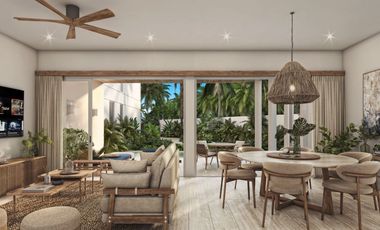 Villa con alberca privada, Club de playa, en venta, San Benito, Yucatán