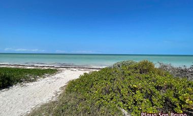Villa con alberca privada, Club de playa, en venta, San Benito, Yucatán