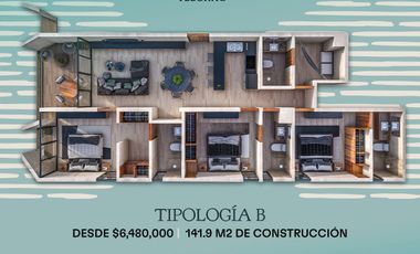 Departamento en venta en Telchac Puerto