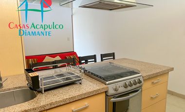 Funcional y acogedor, con balcón y acceso a club de playa en la mejor zona de Acapulco