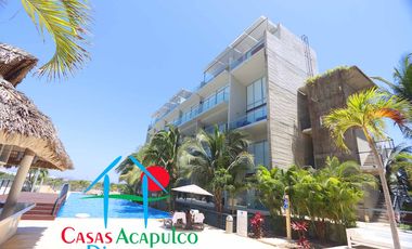 Funcional y acogedor, con balcón y acceso a club de playa en la mejor zona de Acapulco