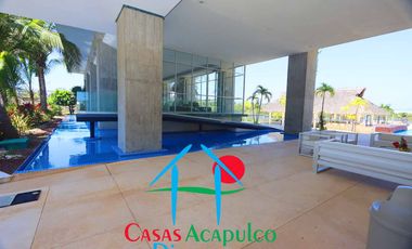 Funcional y acogedor, con balcón y acceso a club de playa en la mejor zona de Acapulco