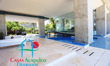 Funcional y acogedor, con balcón y acceso a club de playa en la mejor zona de Acapulco