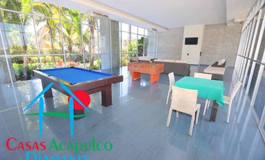Funcional y acogedor, con balcón y acceso a club de playa en la mejor zona de Acapulco