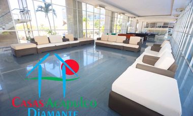 Funcional y acogedor, con balcón y acceso a club de playa en la mejor zona de Acapulco
