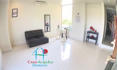 Funcional y acogedor, con balcón y acceso a club de playa en la mejor zona de Acapulco