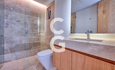 Departamento en Renta en Cancún en Alba Puerto Cancún con Vista al Mar Caribe