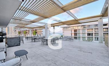 Departamento en Renta en Cancún en Alba Puerto Cancún con Vista al Mar Caribe