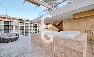 Departamento en Renta en Cancún en Alba Puerto Cancún con Vista al Mar Caribe