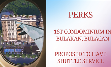 Pre selling Studio Unit in Silaya Bulacan perfect for Airbnb Investment 10 minutes away from new Manila International Airport