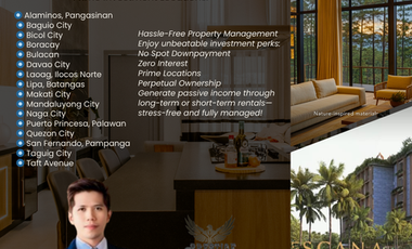Pre selling Studio Unit in Silaya Bulacan perfect for Airbnb Investment 10 minutes away from new Manila International Airport