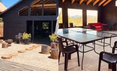 Venta o Arriendo Parcela con casa, quincho y piscina, sector San Nicolas, Florida