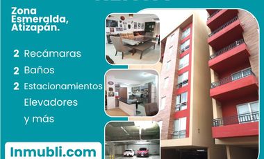 78m2 Amplísimo Departamento City Esmeralda Renta