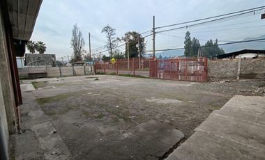 Se arrienda o vende local 1025 m2, en avda Lonquén Norte, Calera de Tango