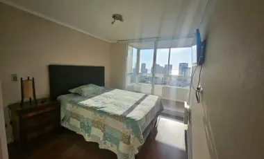 Arriendo comodo departamento Amoblado en Concon 2 Dormitorios, 2 baños, 1 estacionamiento 1 bodega, $ 650.000