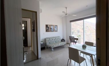 SE RENTA APARTAESTUDIO AMOBLADO VISTA AL MAR PLAYA SALGUERO - E.C.