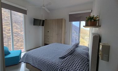 SE RENTA APARTAESTUDIO AMOBLADO VISTA AL MAR PLAYA SALGUERO - E.C.