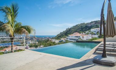 Blue Bay Pedregal – Departamento Amueblado de 3 Recámaras con Vista al Mar en Residencial de Playa